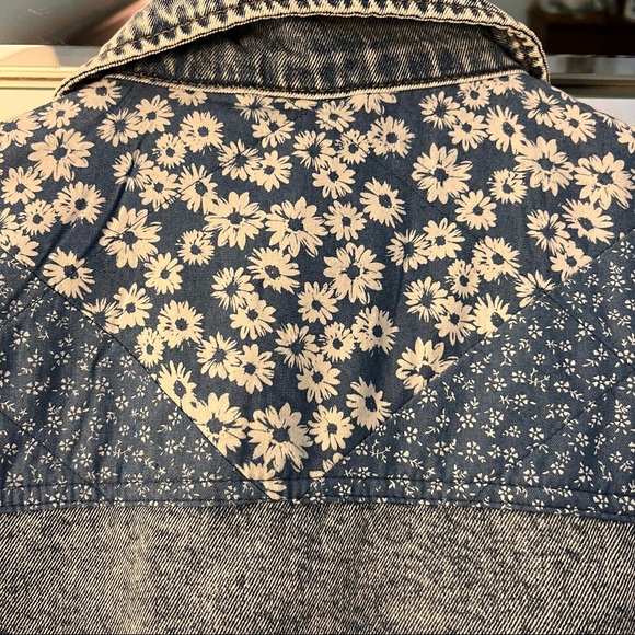 Anthropologie - Avec Les Filles Denim Quilted Jacket - Picture 5 of 11